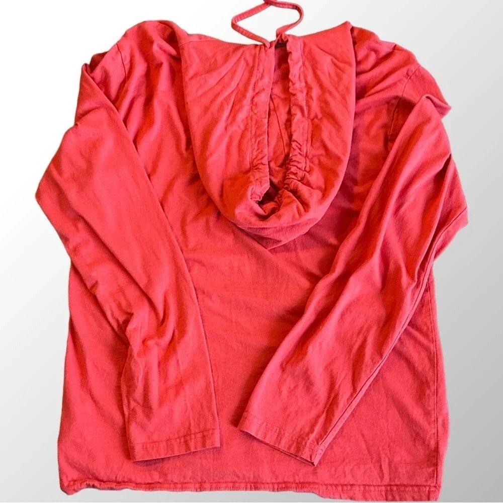 Polo Ralph Lauren Hooded T-Shirt Mens Medium Red Multi-Color RL‎ Graphic